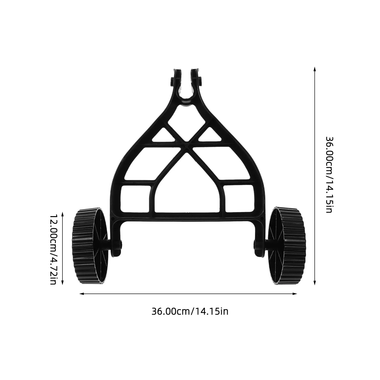 Adjustable Grass Cutter Support Wheel Attachment for Straight Shaft Trimmers and Mowers Portable Fatigue Reducing Lawn Tool