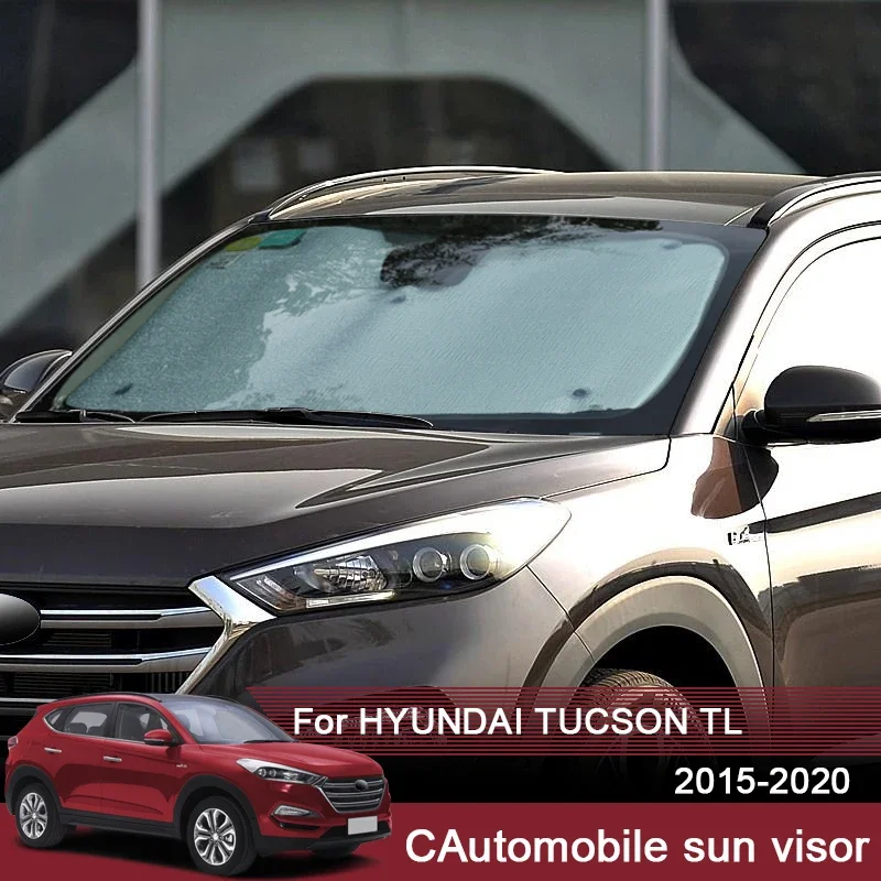 

Car Sunshades UV Protection Cover For Hyundai Tucson TL 2015-2020 Window Curtain Sun Shade Visor Windshield Protector Accessory