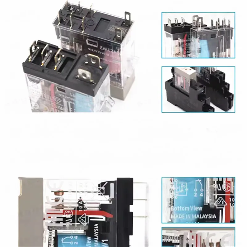 5Pcs 100%New Original Relay G2R 2 SNI G2R-1-SNDI(S) 24V G2R-1-SND(S) SN(S)  G2R-2-SND(S) SN(S) DC24V AC220V AC110V 5A 10A 5/8Pin