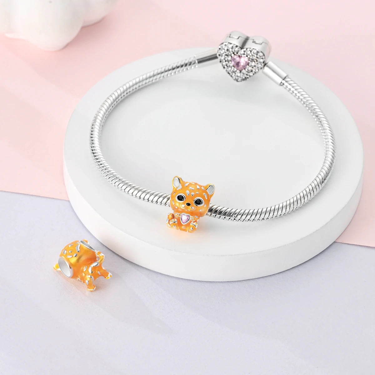 925 Silver Plated Fashion Charms For Beads Bracelet DIY Star Rose Frog Pendants Woman Jewelry