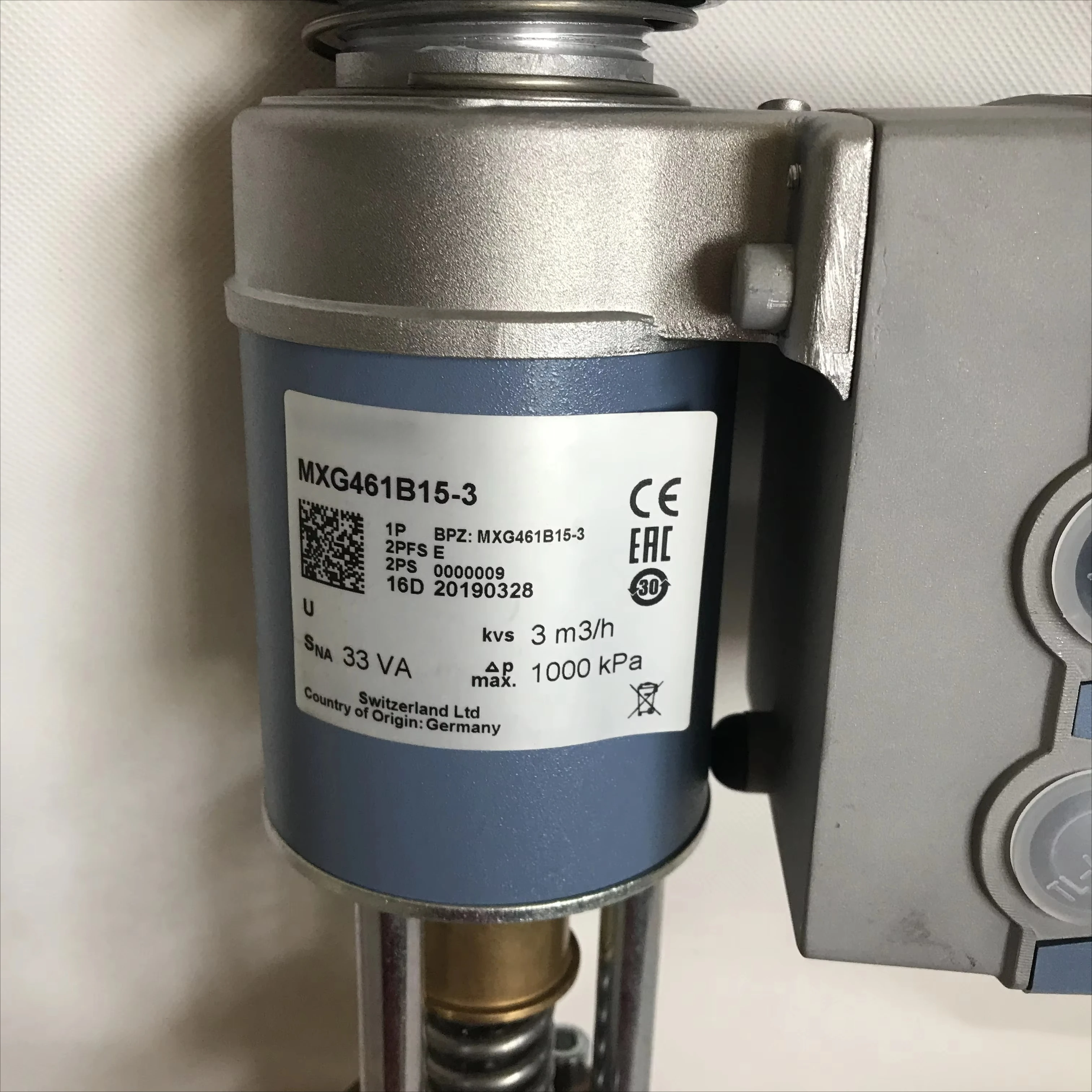 

Modulierende Regelventile mit Magnet antrieb, PN16, Auengewinde Magnetventil MXG461B MXG461B20-5 MXG461B25-8