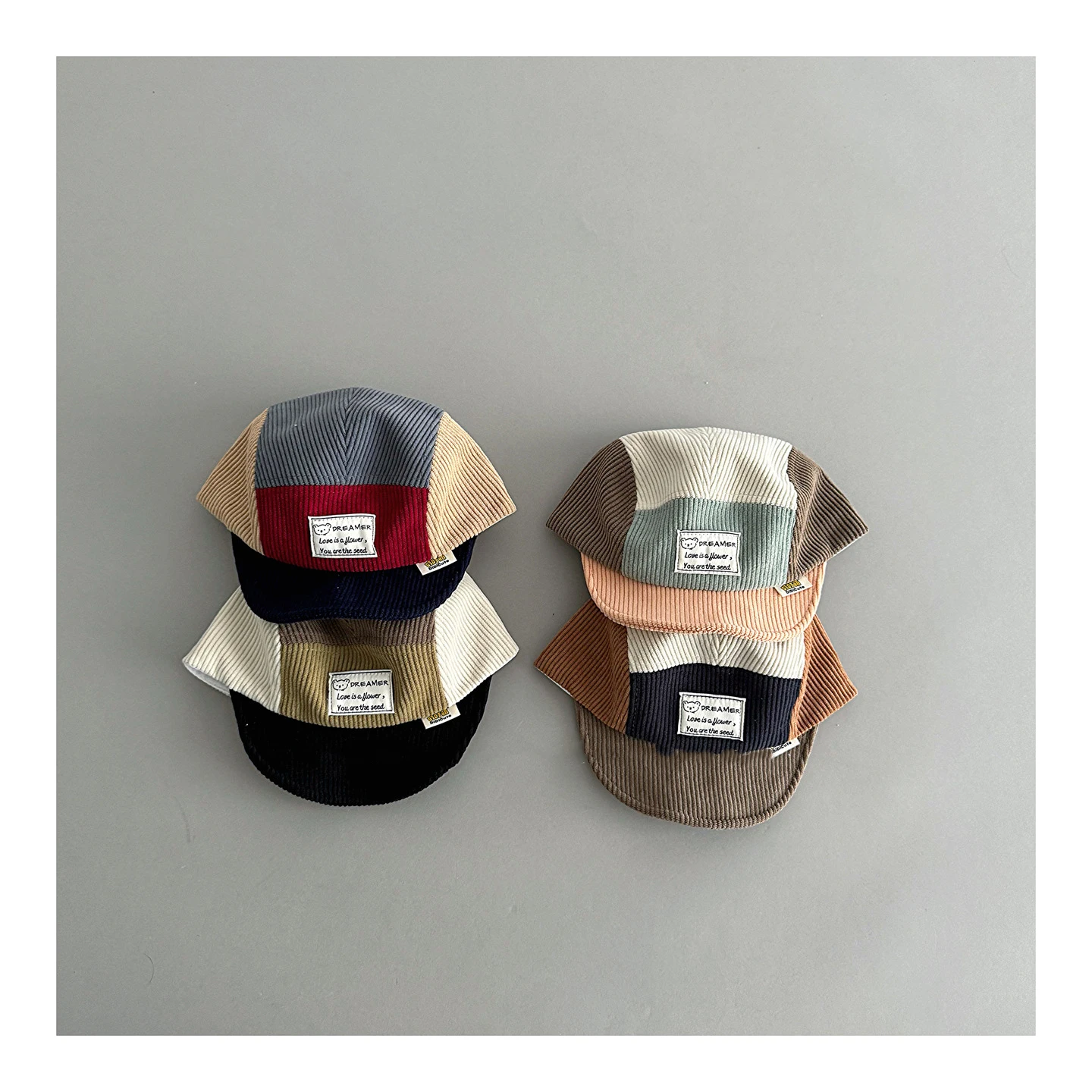 2026 키즈 가을 한국 스타일 야구 모자 컬러 블록 - Outdoor Sport Hat 리뷰 및 가격