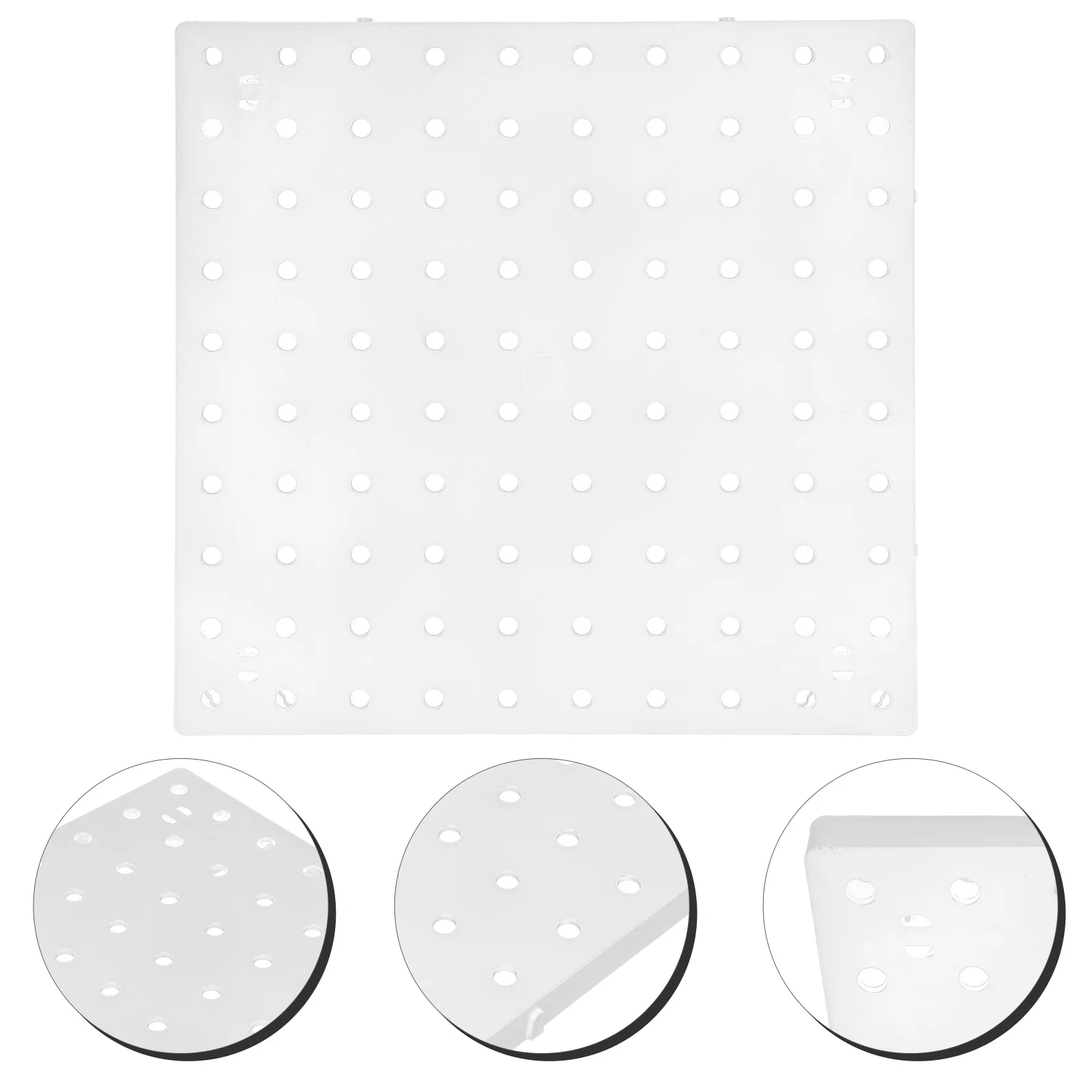 

Panel Organizer Plastic Pegboard Panels For Wall Tool Storage Garage Organization Craft Room Home Storage Holder Door Back