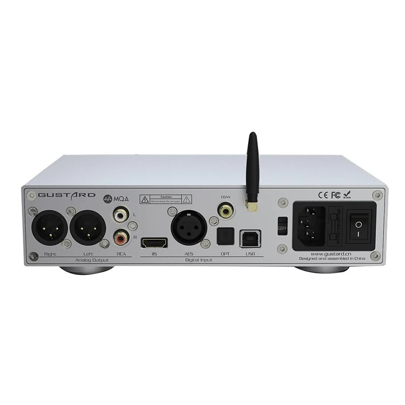 Gustard X18 Decoder MQA ES9038 PRO Bluetooth 5.0 XU216 Processor LDAC HD PCM768kHz DSD512 High-Performance Audio DAC