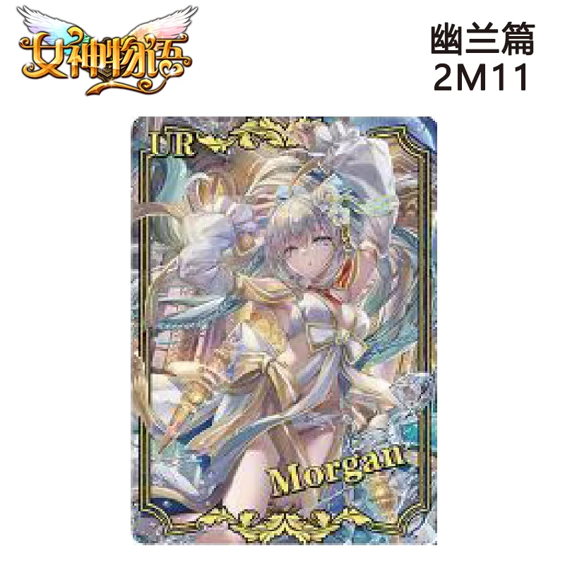 Goddess Story 2M11 Ur Series Anime Characters Kafka Klee Morgan Focalors Board Game Collection Card Christmas Birthday Gift