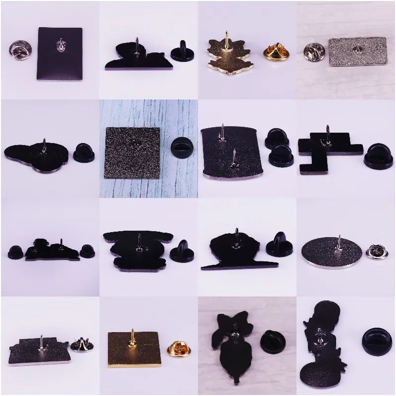 Classic Comedy Enamel Pins American Fashion TV Show Brooches for Friends Backpack Metal Lapel Pin Badges Jewelry Wholesale