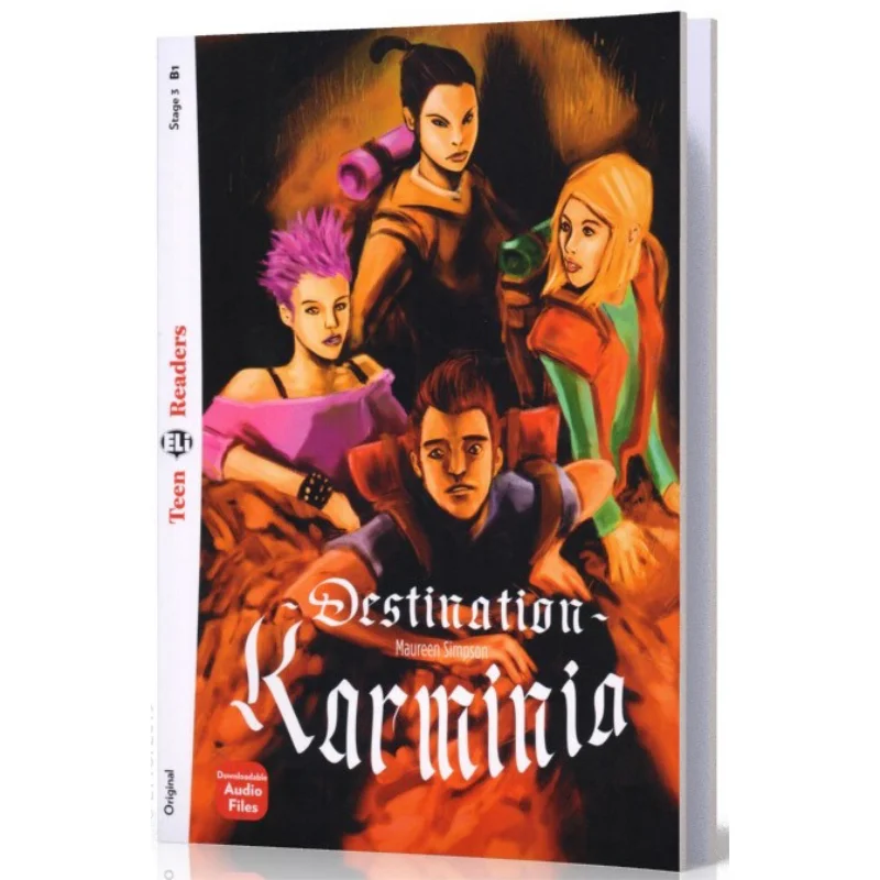 

ELI Teen Readers English B1 Destination Karminia Simone Pontieri ELI Publishing Group 9788853632135 Книга