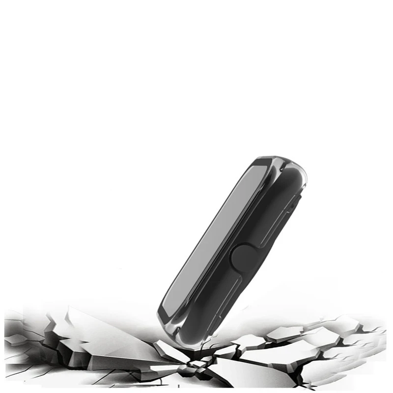 하드 에지 쉘 유리 스크린 보호대 필름 스마트워치 프레임 케이스, Haylou RS4 Max LS17 범퍼 커버, 스마트 워치 액세서리