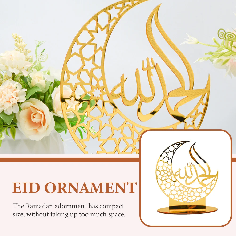 

Mirror Ornaments Ramadan Desktop Adornment Festival Eid Themed Decorations Muslim Lovely