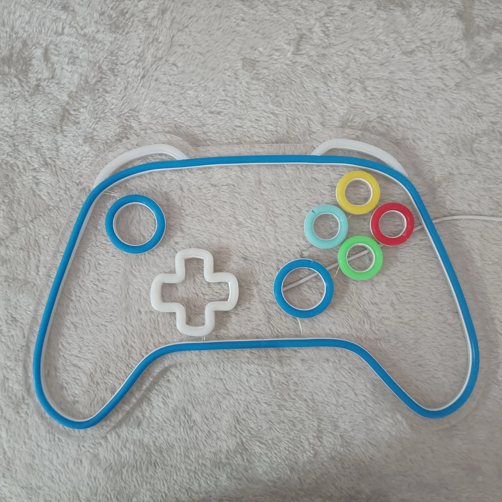 Game Consoles Neon Sign LED Neon Sign for Gamer Room Decor Suitable for Teen Boy Room Decor Man Cave Gamers Gift USB Powered