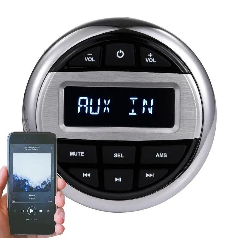 

Car FM Transmitter Car Radio Receiver Player Waterproof Car MP3 Player Fm Transmitter Car Radio Receiver Player For Cars Boats