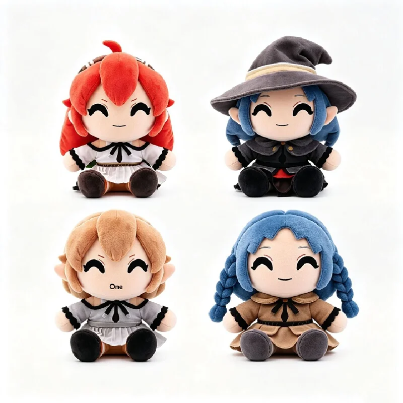 New Anime Mushoku Tensei Eris Boreas Greyrat Plush Doll Soft Stuffed Cartoon Figure Collectible Plushie For Anime Fans