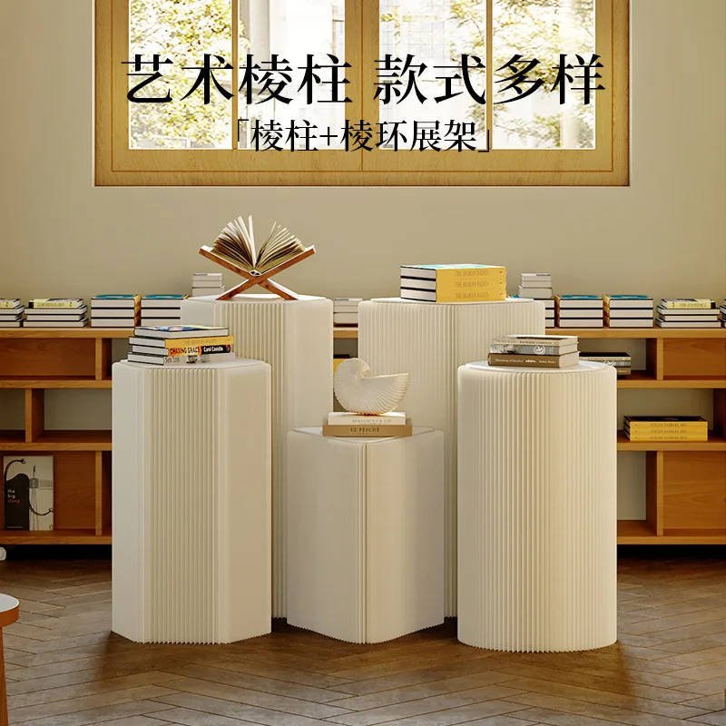 Opbergrek Kunstdecoratie displaystandaard Winkel tentoonstelling displaystandaard