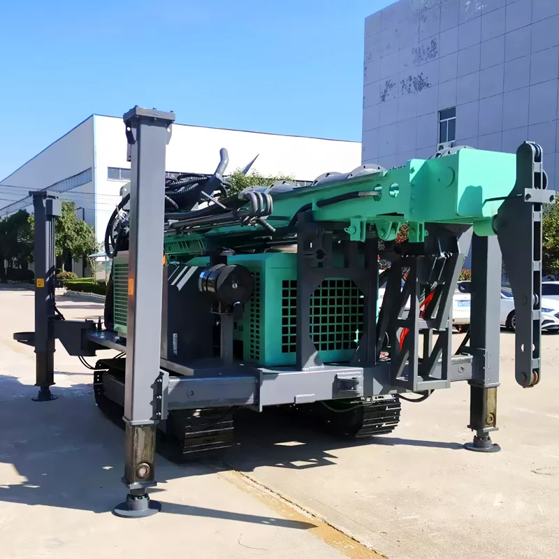 Hydraulic Reverse Circulation Drilling Rig High Pressure RC Drill Machine Factory Direct Sale For Deep Hole Exploration