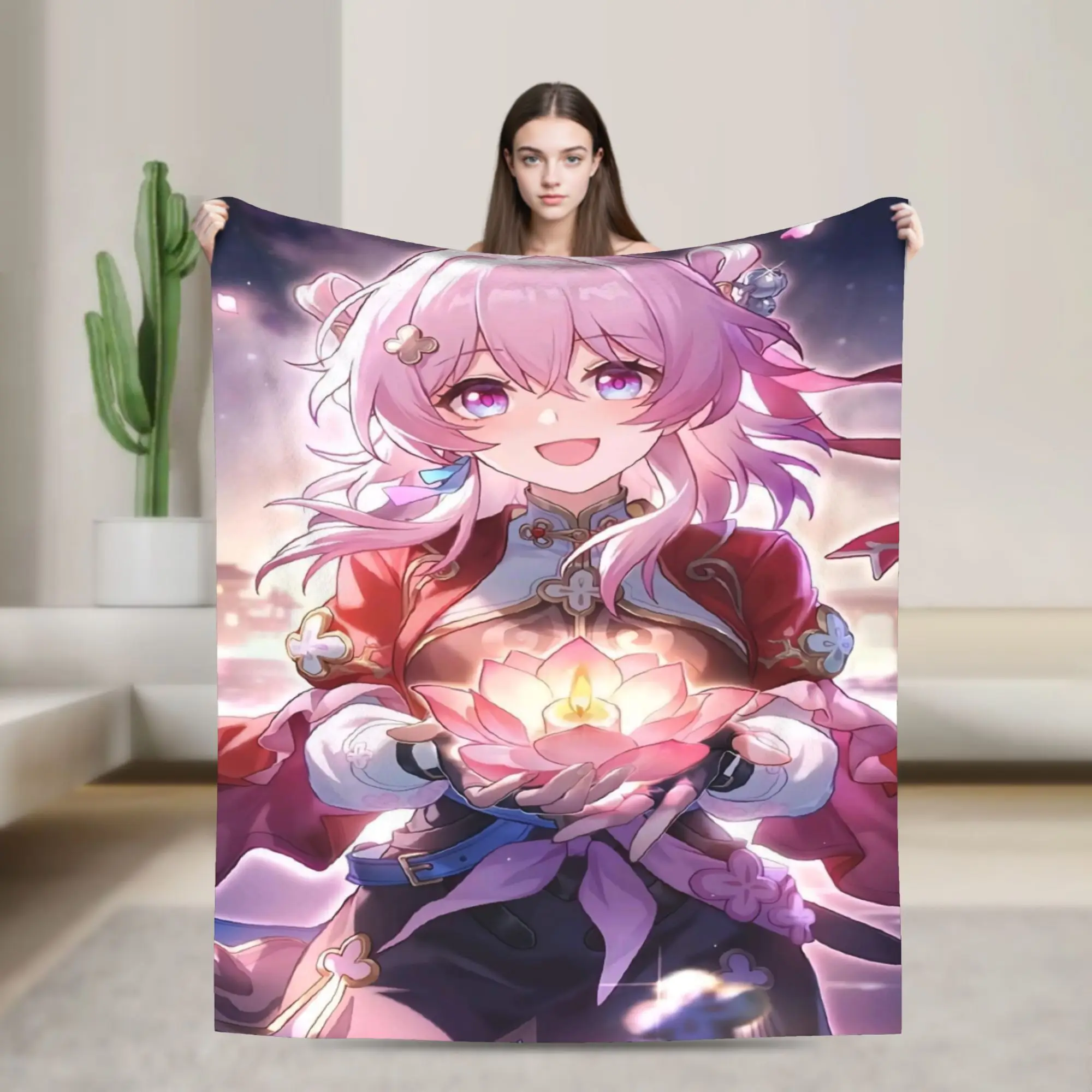 Honkai Star Rail Blankets Ultra-Soft Flannel Comfortable Present  Throw Blankets Plush Thin Quilt