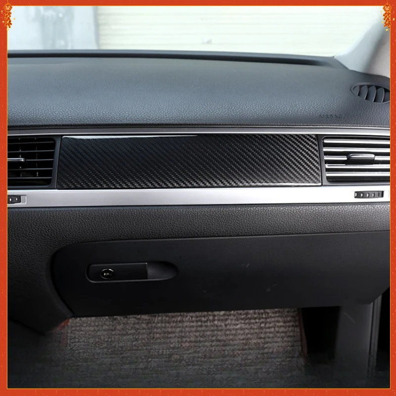 

For Volkswagen Touareg Suitable Real Dry Carbon Fiber Interior modification central control front passenger panel decoration