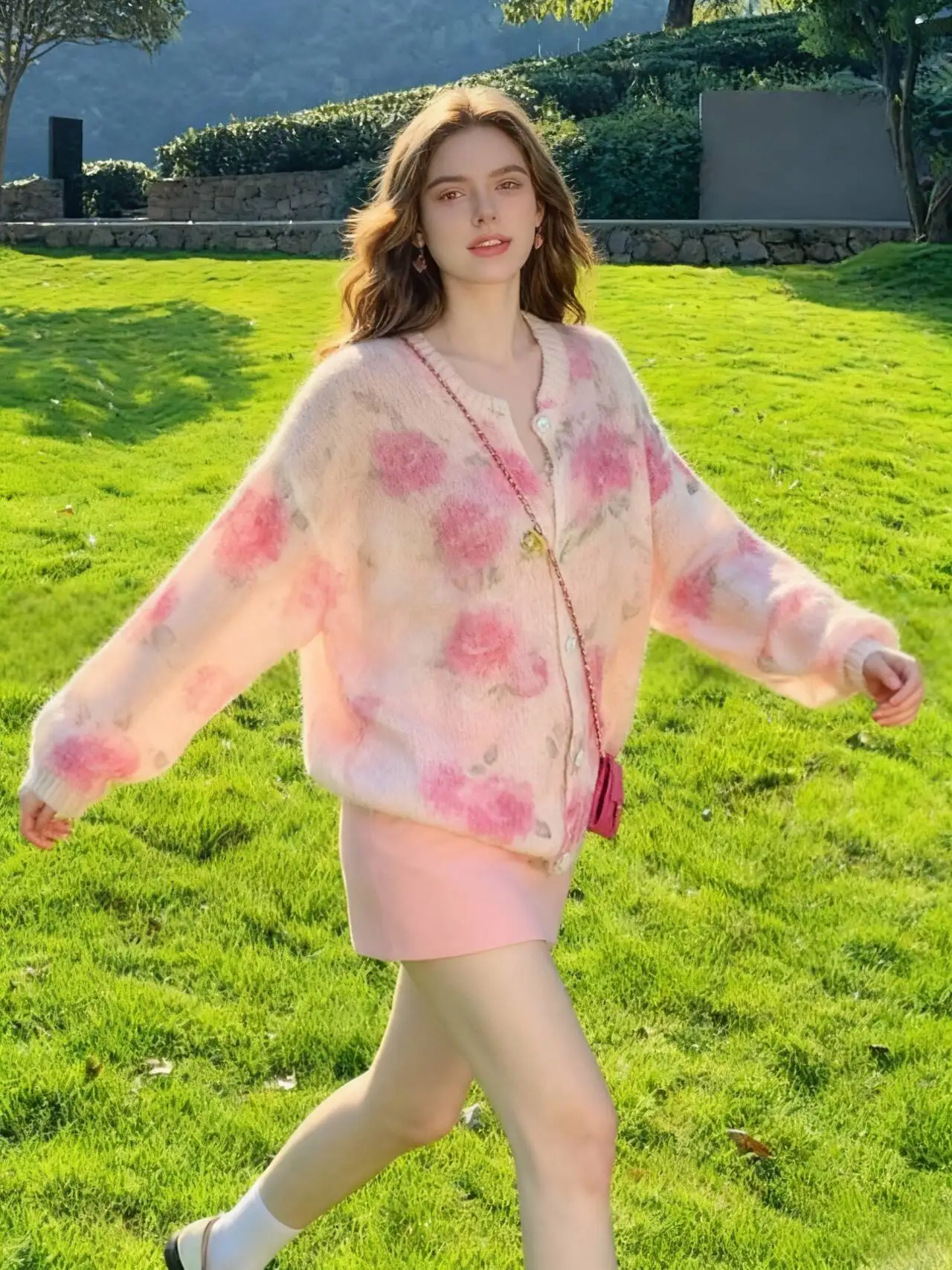 

Sweaters Jumpers Cardigans Womens Double Zip Wool Blend Covered Button Regular Fit Autumn Street Classic Traditional Simple Sexy