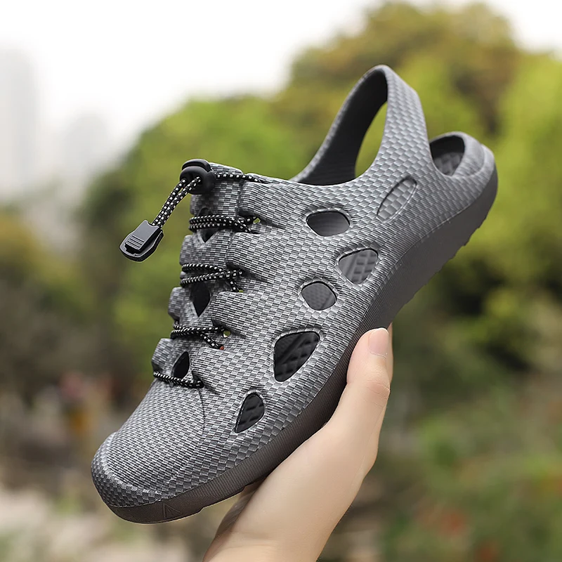 Sandals Men's Summer Outer Wear 2025 New Non-Slip Dual-Purpose Wading Casual Beach Slippers