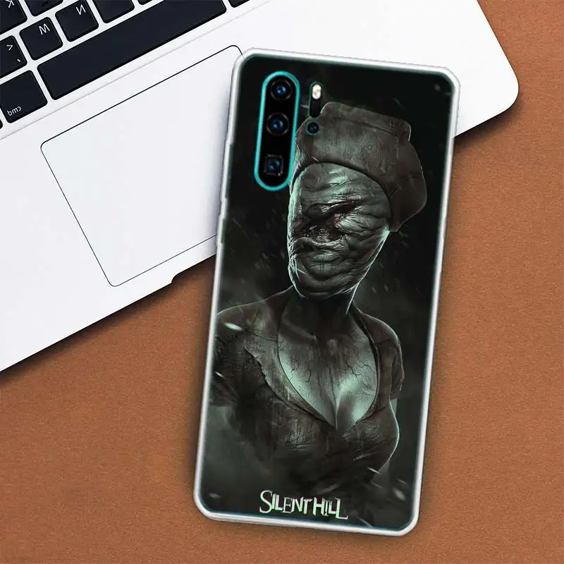 Games S-Silent Hill Phone Case For Huawei Mate 40 Pro 30 20 Lite 10 Huawei P30 Lite P50 Pro P40 P20 P10 Cover Coque