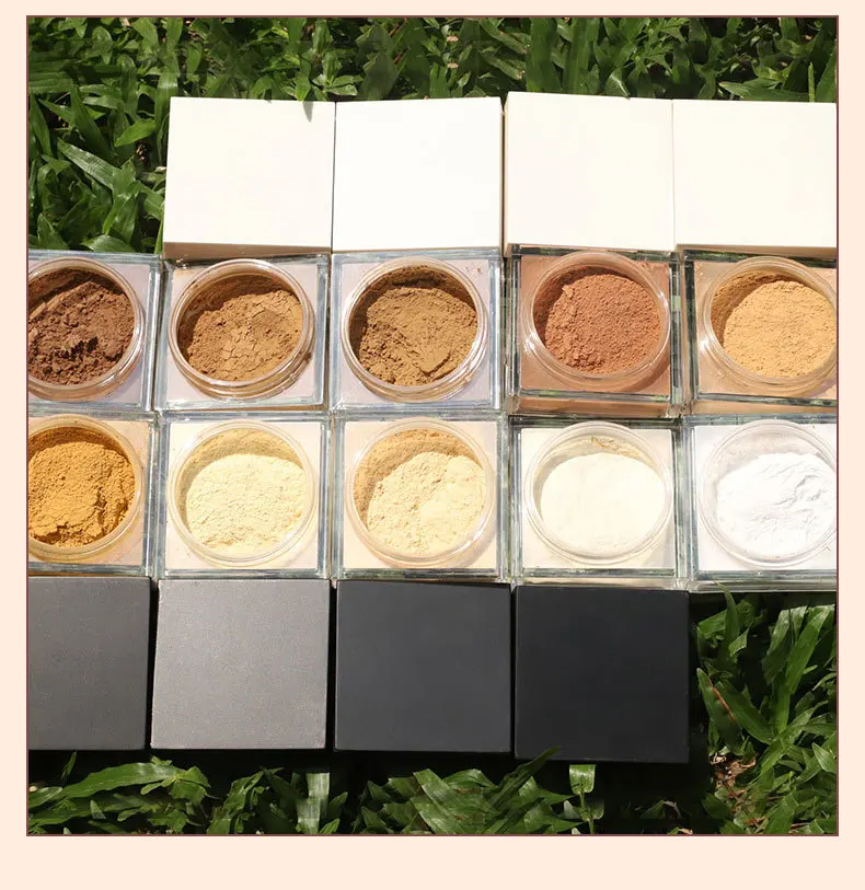 

No Logo Luxury Banana loose powder cosmetics loose setting powder Drop shipping makeup powder