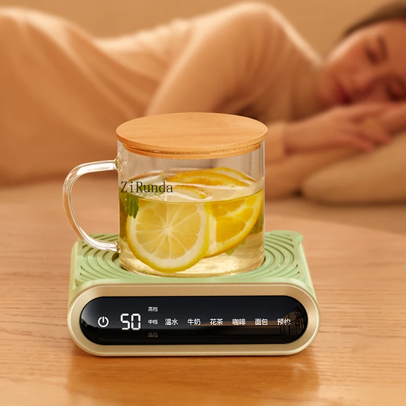 Electric heater for coffee cups, hot plate, heating pad with quotation, 220V, 40W