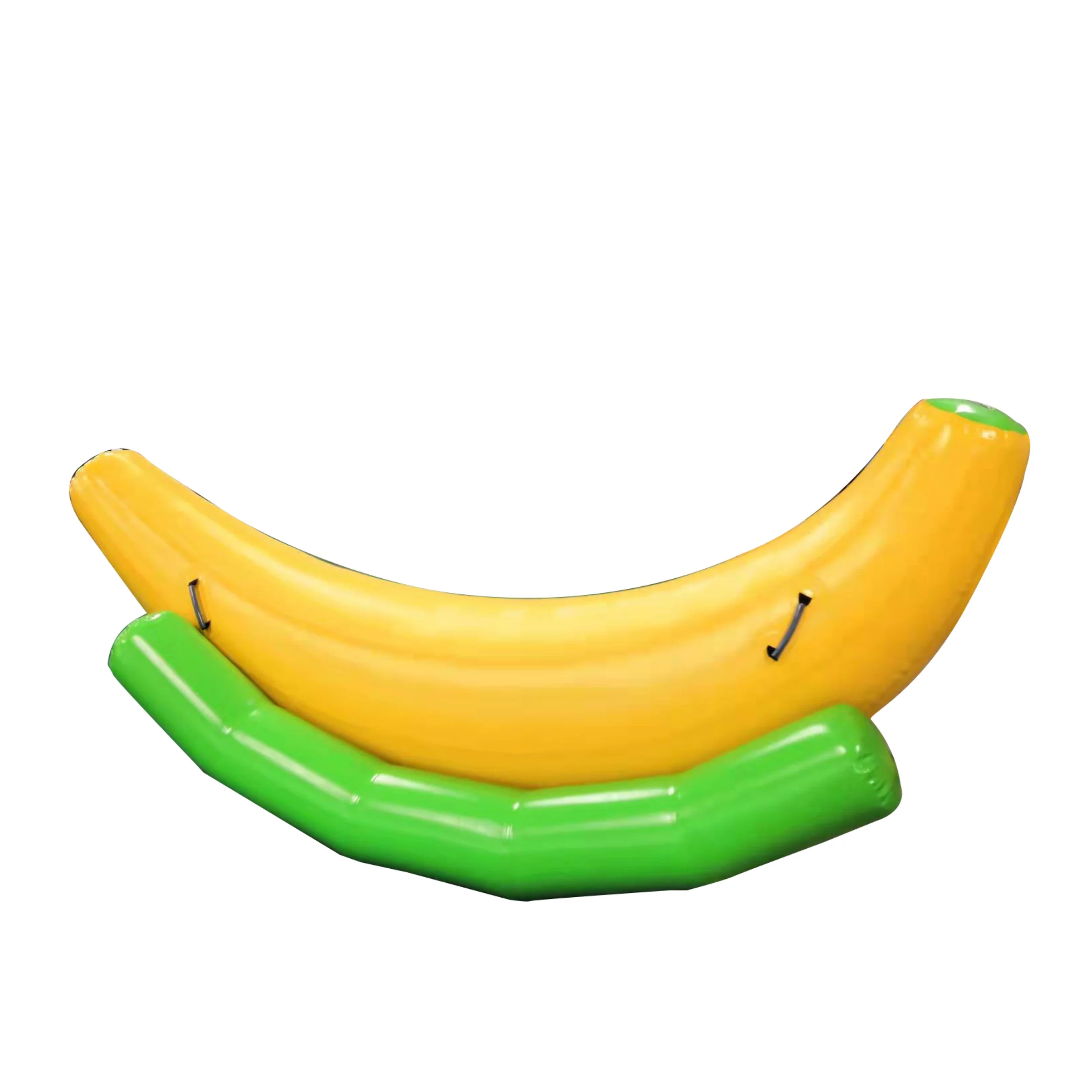 Commercial Water Airtight Inflatable Banana Boat Seesaw Inflatable Water Float Joystick Game