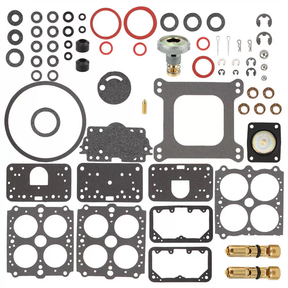 For Holley Carburetor Rebuild Kit 1850 3310 9776 80457 80670 80508 Metal Carburetor Rebuild 159064 Car Engines Carburetor Parts