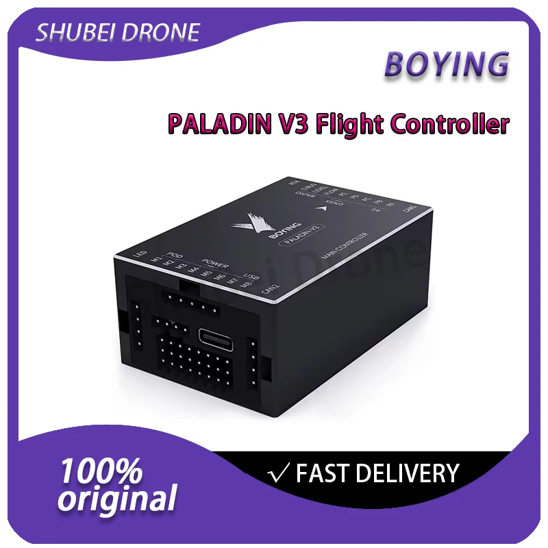 BOYING Paladin V3 Flight Controller Dual CPU High Precision GPS Positioning for Agricultural Spraying Drone  Plant Protection