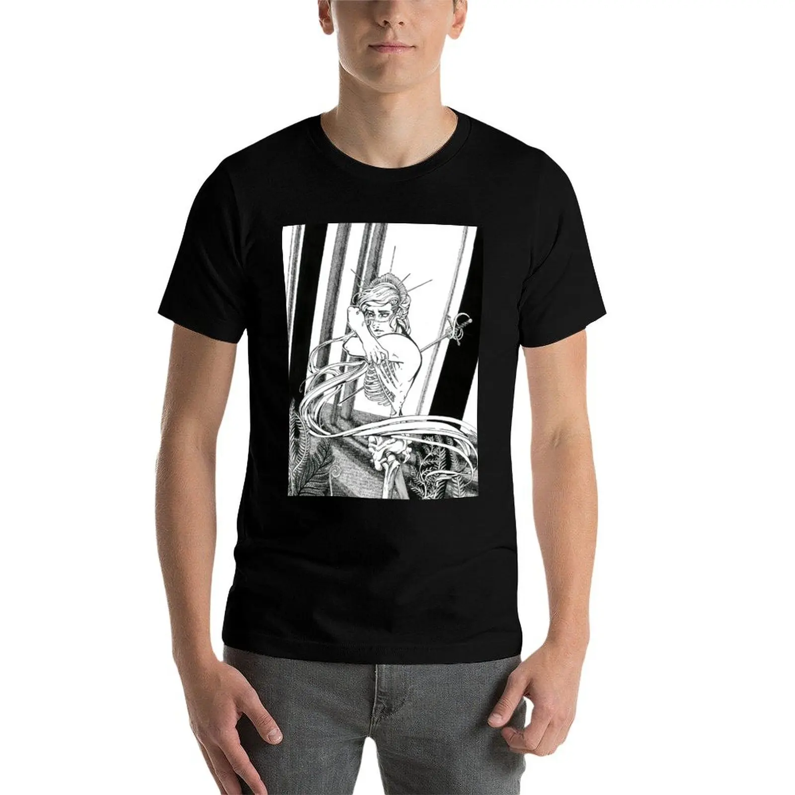 

God of Anguish T-Shirt t shirts for man cotton soft t shirt man plain cotton t shirts man 100% T-Shirt