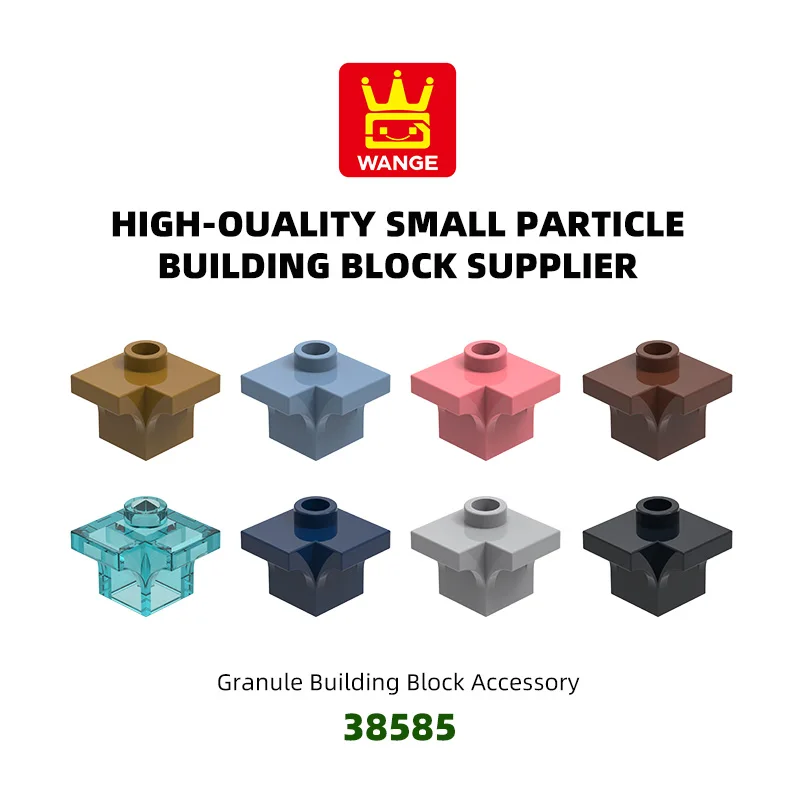 

WANGE 157Pcs/Lot 38585 Right angle arch column Building Block Moc Color Accessories Compatible with Brick Children Toy Gift Box