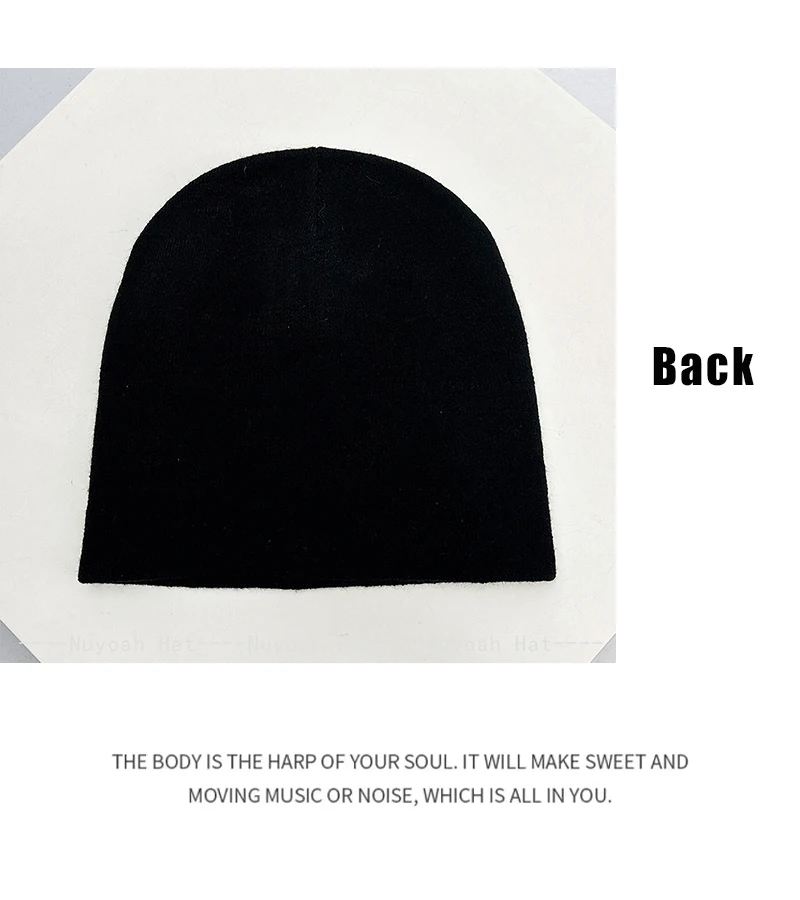 Neue Herren- und Damenmützen im koreanischen Retro-Jacquard-Blumenmuster, warme, vielseitige, individuelle Beanies, Farbblock-Design, modisch, lässig für die Straße. – Detail 9