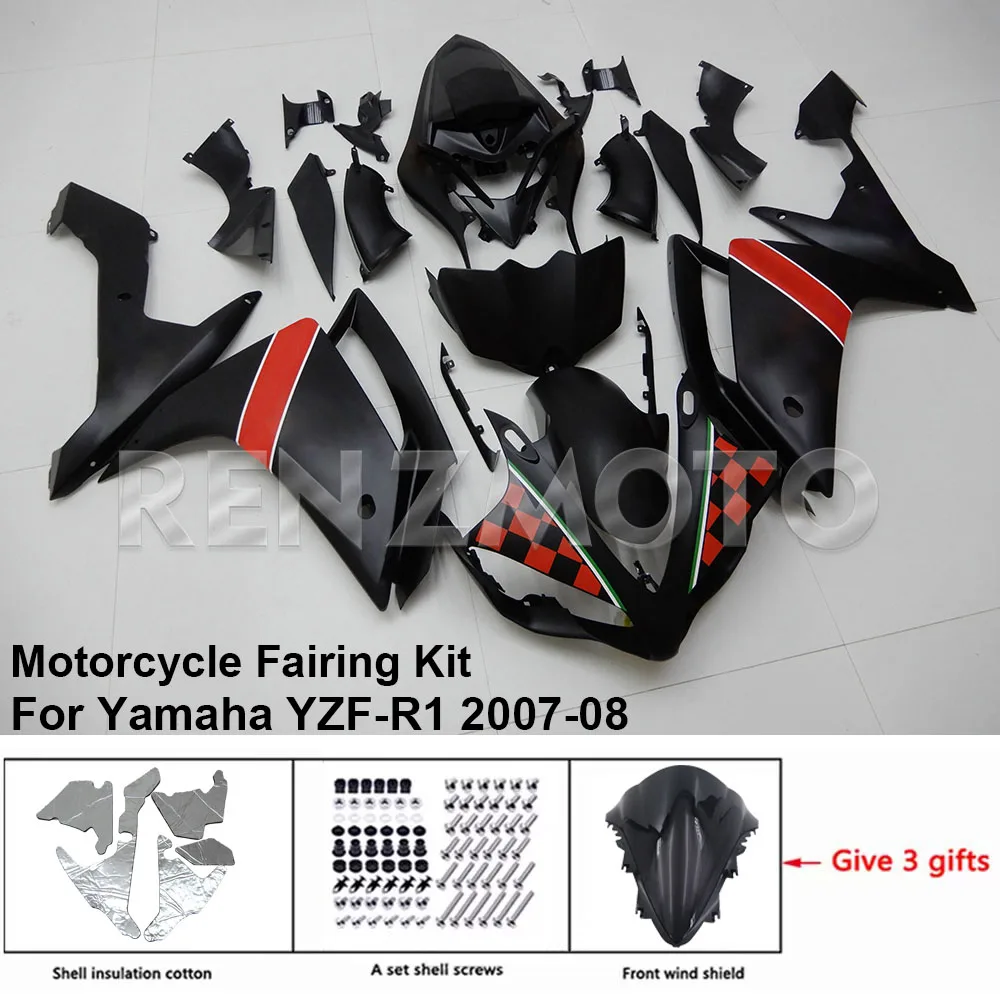 

Y1007-105a Motorcycle Fairing Set Body Kit Plastic For YAMAHA YZF-R1 2007-2008 Accessories ABS Injection Bodywork