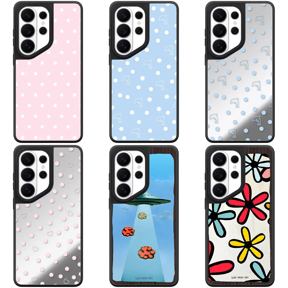 607224 Mirror Magnetic Case: Compatible with Samsung Galaxy S23 U S24U S25 S26 Ultra S25+ S26 Plus Shell