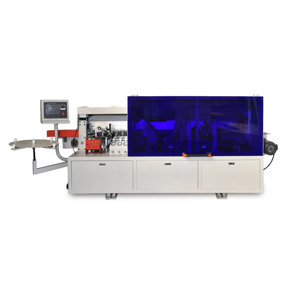 ZD500 Automatic Edge Banding Machine 5 Functions MDF Production Plywood Wood Panels PLC Controlled Machinery