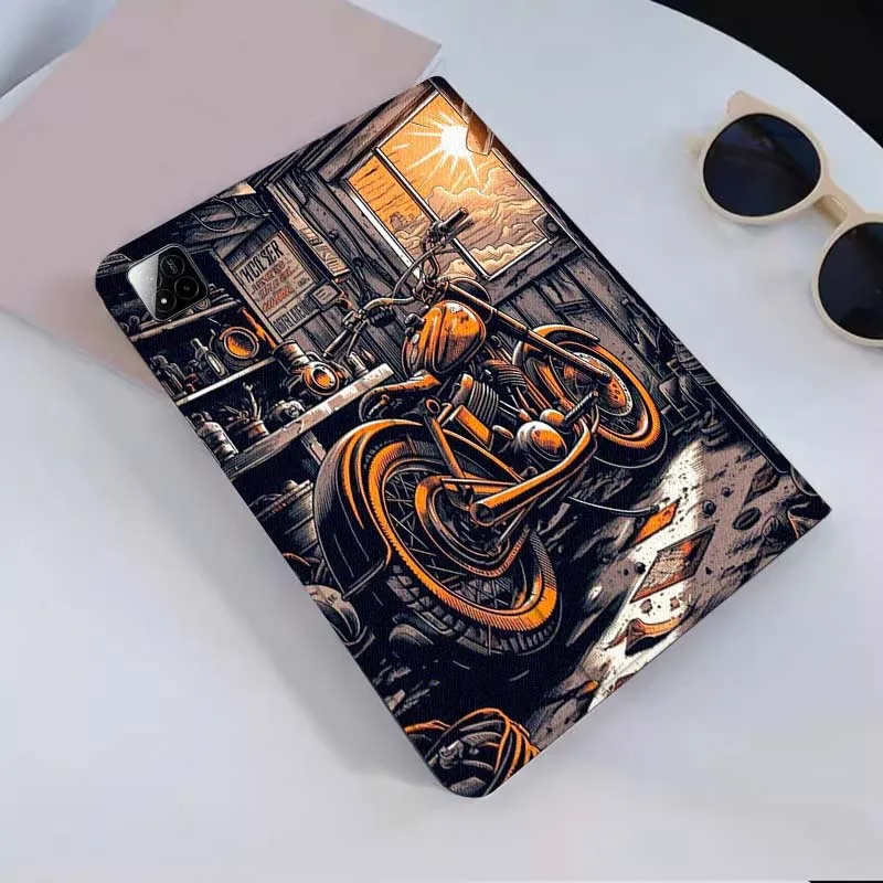 

Anime Motorcycle Cool For Xiaomi Redmi Mi Pad 4 5 6 6s 7 8 SE Pro 2 11 Plus Max 12.4 11 11.2 12.5 8.7 inch Tablet Case
