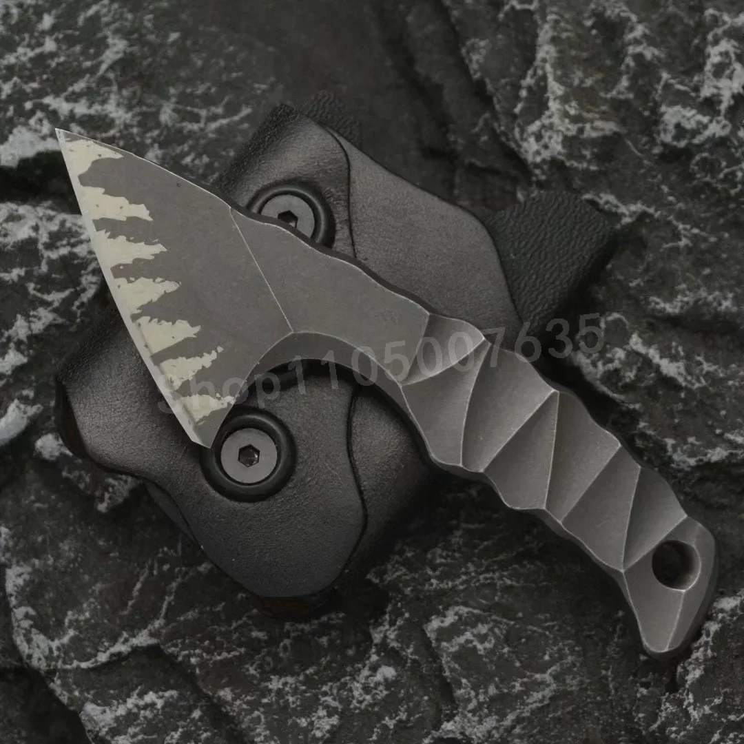 

Portable and Practical Small Axe Always Carry A Sharp Knife Durable D2 Steel Treatment Outdoor Camping EDC Survival Tool