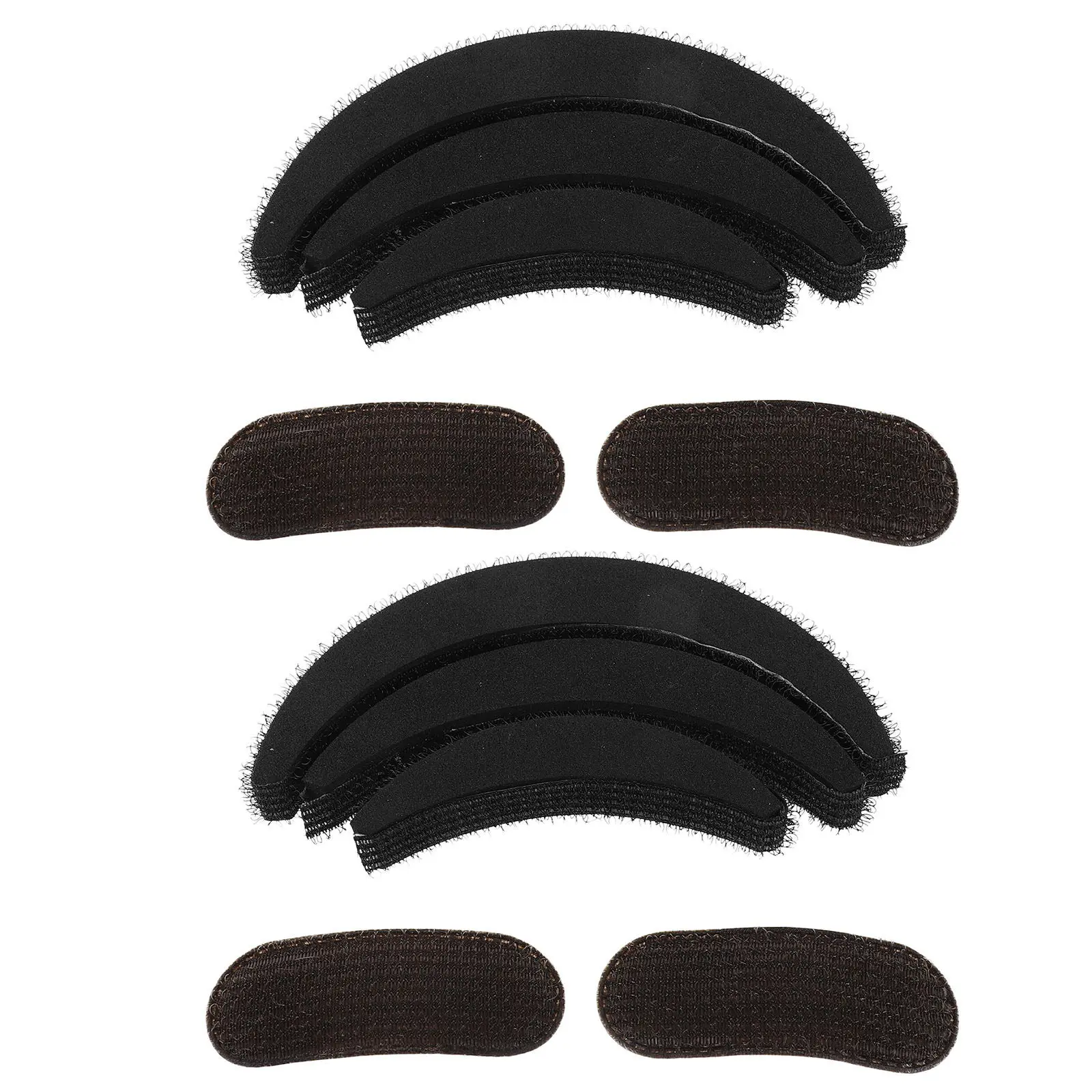 

Набор из 10 губчатых аксессуаров для придания объема волосам: заколки-пуховки для укладки, вставки для прикорневого объема, губчатые накладки для увеличения объема волос