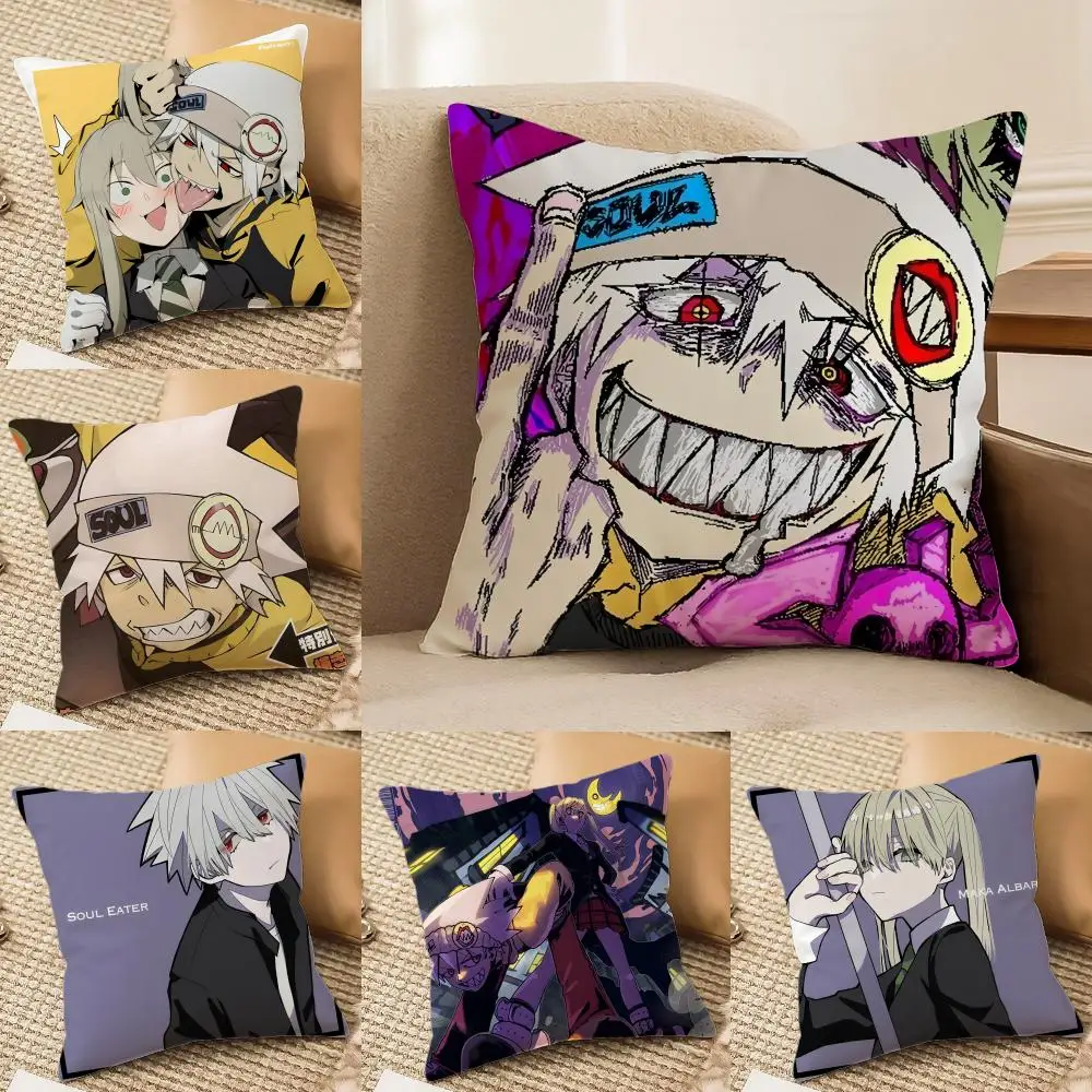 

Наволочка S-Soul Eater Anime Evans, шелковистая, из короткого плюша, с невидимой молнией, пылезащитная, для дивана, для домашнего декора