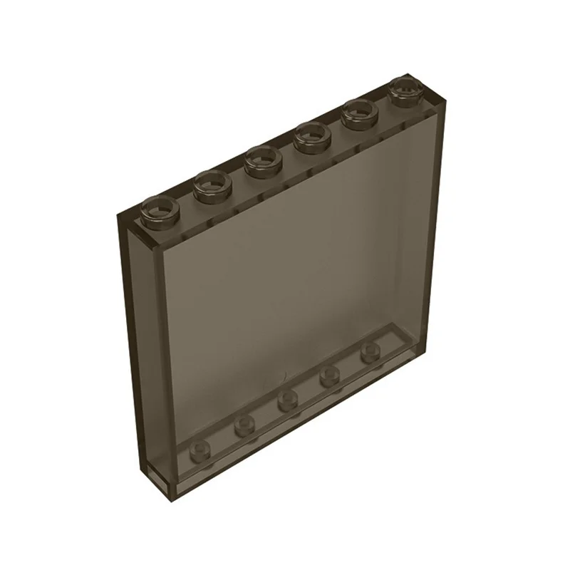 10 Stück MOC-Bausteine 1x6x5 Fensterglas-Haus-Wandelement 59349 Kompatible Bausteine Paneel-Zubehör – Detail 4
