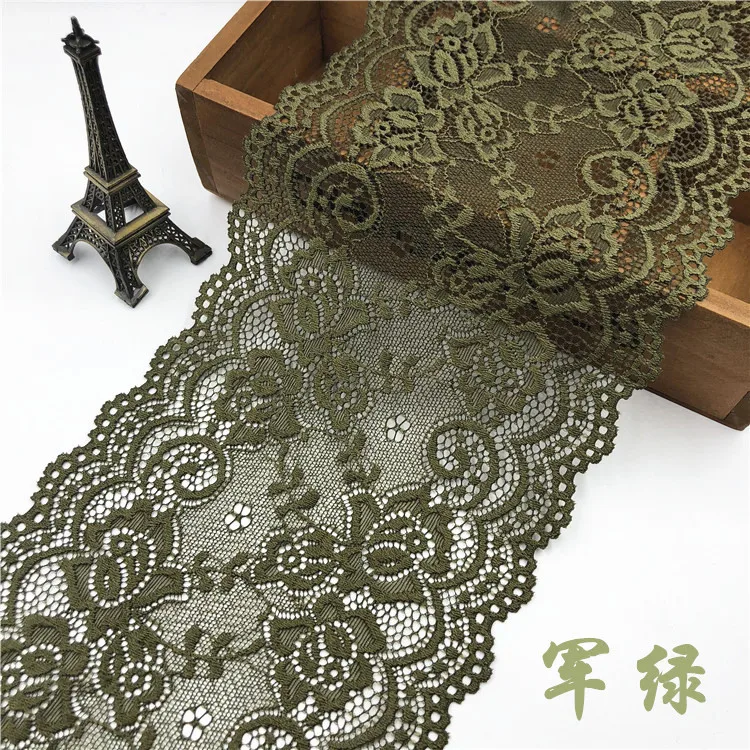 5Meters High Quality Stretch Elastic Lace Ribbon