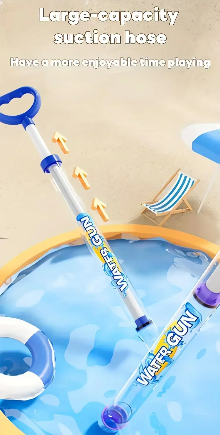 Summer Fireworks Gun Toy Pump Action Water Blaster For Pool Games_voghion.com
