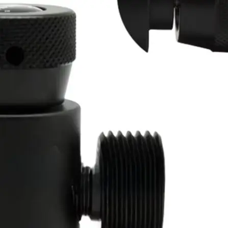 Silver Black Aluminum Alloy Gas Cylinder Adapter G1/2 TR21-4 To W218 For For Soda Connector Bottle Valve Interface Power Tool Ac