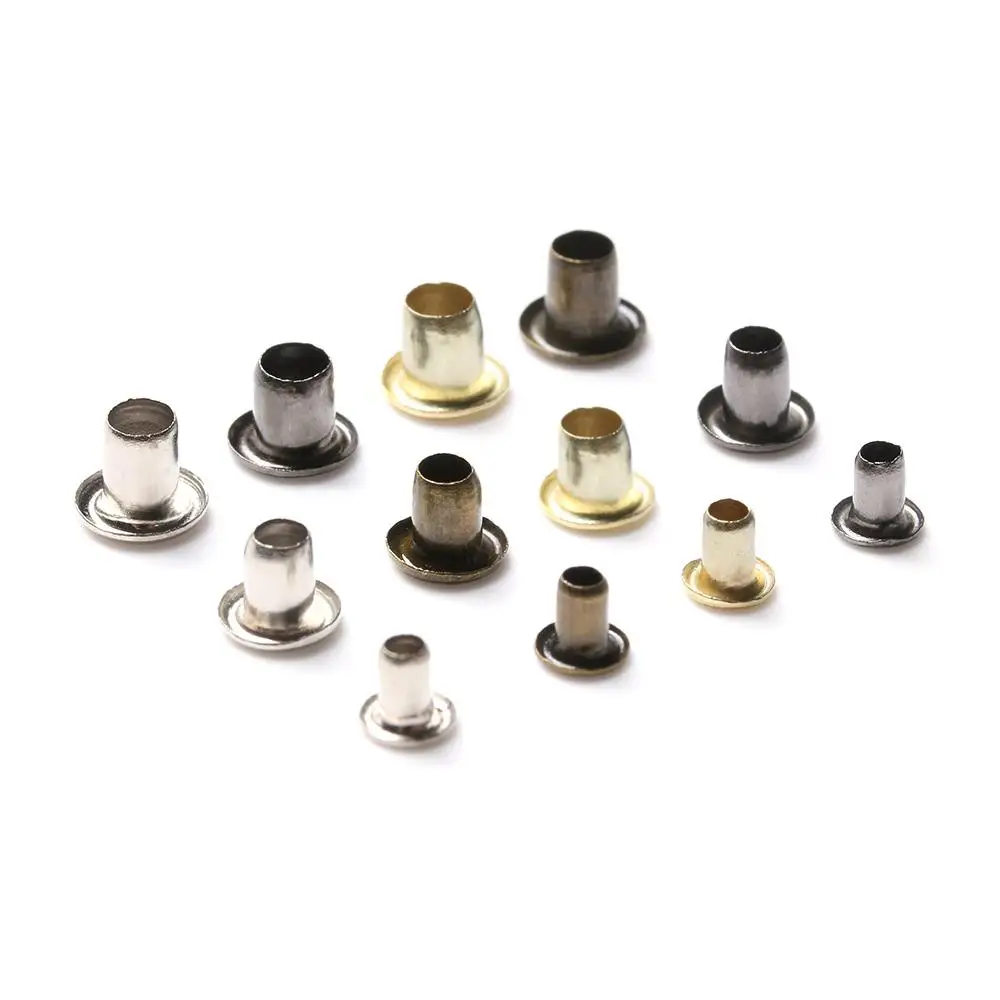 50pcs Hot Shoes Clothes Sewing Accessory Diy Dolls Buckles Metal Eyelet Buttons  Bags Accessories Belt Buckle