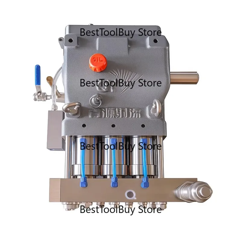 Customized High-quality Industrial Three-cylinder Plunger Pumps with Different Colors Pressures and Flow Rates