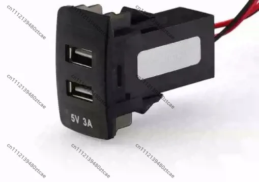 QC3.0 Fast Charging Dual USB Car Charger Universal Vehicle Quick Charge Power Adapter Modification Accessory