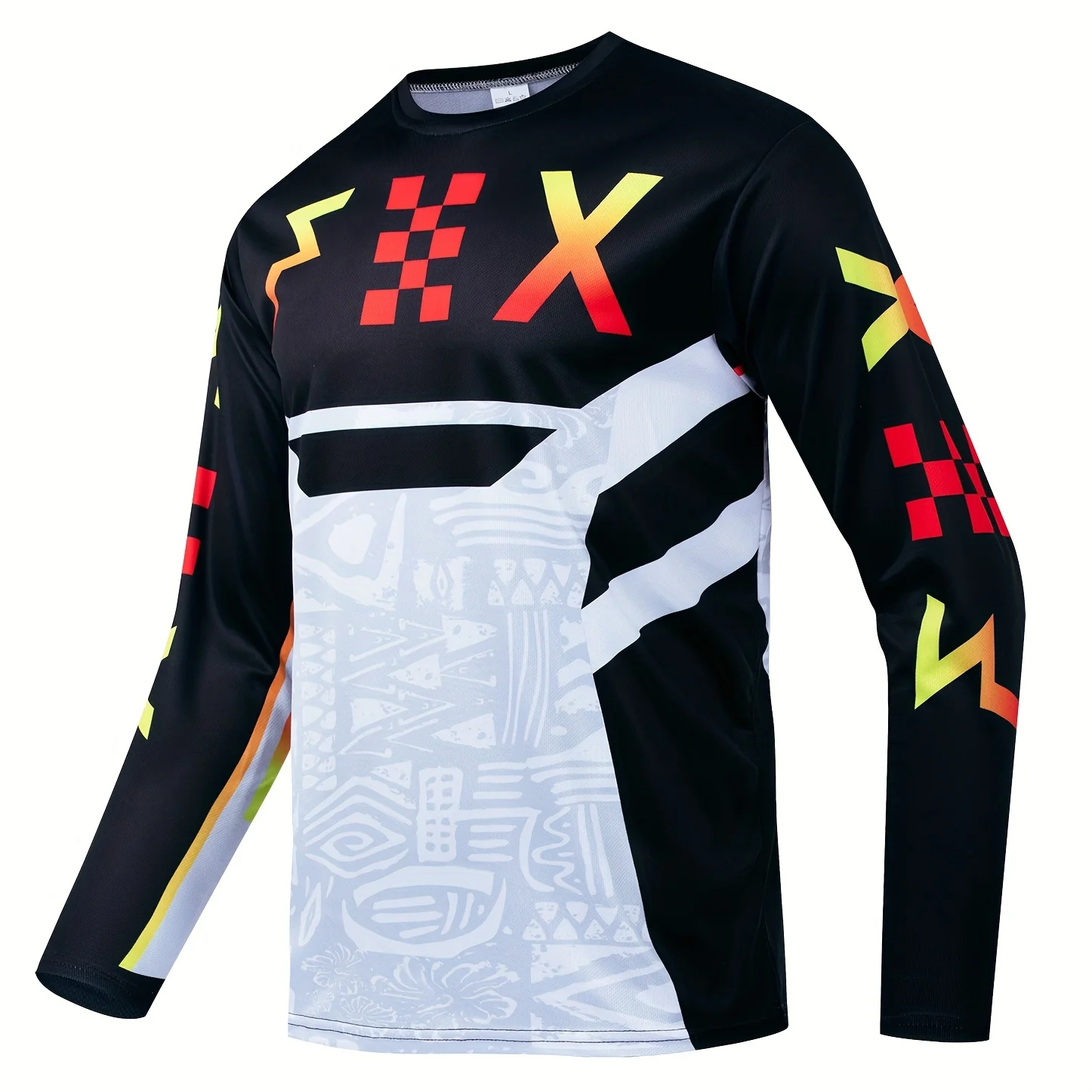 

Men's FHX Speed Conquer Long Sleeve Quick Drying Breathable T-shirt Bicycle Off road Motorcycle Racing Enthusiast Sports Shirt
