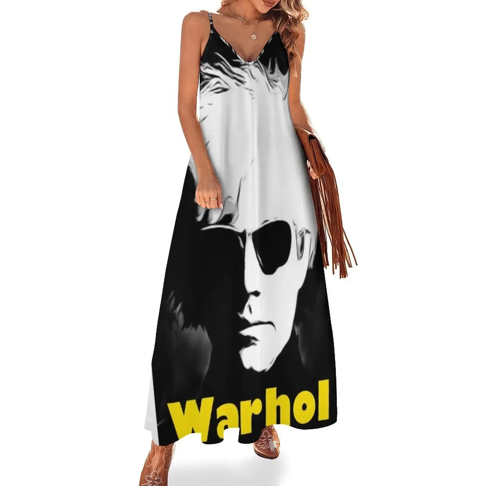 

Andy Warhol Sleeveless Dress Female dress Dance dresses elegant chic wedding evening dresses Dress