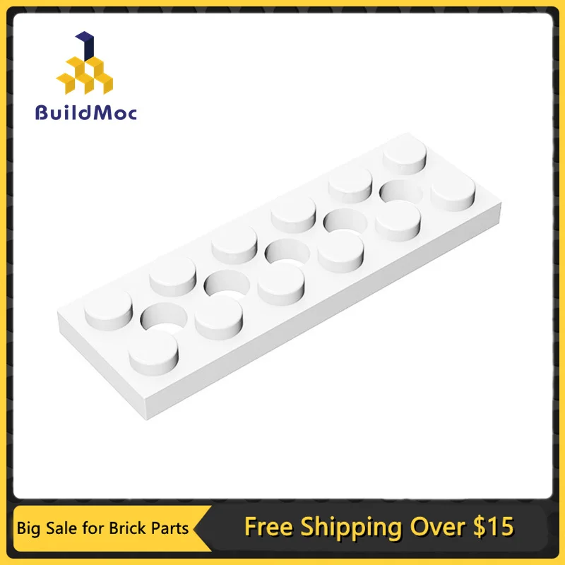 

MOC Assembles Particles 32001 High-Tech Plate 2 x 6 with 5 Holes Building Blocks Parts Kids DIY Educational Toys