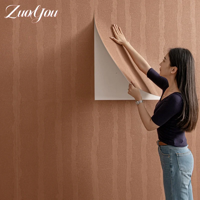 

3D Wall Panels Self-Adhesive Wallpaper for Home Decor Soft Porcelain Waterproof Wall Sticker Bedroom Living Room Wall Renovation