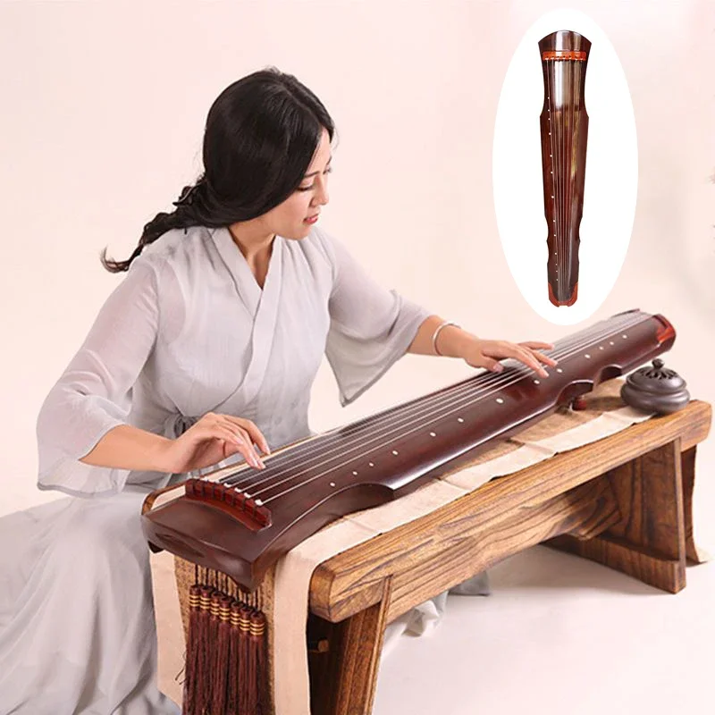 Fuxi Guqin Handmade 7 Strings Guzheng Adult Beginner Practice Stringed Instruments Professional Performance Teaching Guzheng